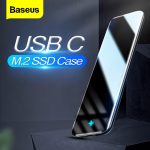 Baseus M2 boîtier SSD M.2 SATA vers USB NGFF boîtier de disque dur externe adaptateur Type C 3.1 B M + B clé SSD boîtier boîtier M.2
