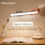 2020 nouveauté suspendus veilleuses magnétiques Stepless gradation lampe de Table 16 pièces lampe à LED rechargeable et Eye-protect lampe de bureau