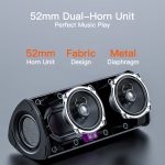 Sans fil Bluetooth haut-parleur extérieur Portable barre de son Subwoofer AUX TF carte USB Pendriver FM haut-parleurs maison main libre Rechargeable