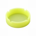 Cendrier circulaire en Silicone | Nouveau cendrier en Silicone, psychedelique doux rond, support de fumée de verre, cendrier sur mesure porte-Cigarette