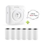 Photo Pocket Mini Thermal Printer Peripage A6 200 dpi 58mm Thermal Bluetooth Protable Mobile Receipt Phone Printer Android iOS