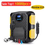 Digital Tire Inflator DC 12 Volt Car Portable Air Compressor Pump 150 PSI Car Air Compressor for Car Motorcycles Bicycles