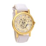 Montre hommes de luxe en acier inoxydable Quartz militaire Sport bracelet en cuir affaires Simple cadran montre-bracelet Reloj Hombre