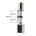 TT lock app smart cylinder door lock keyless replacement lock euro profile cylinder