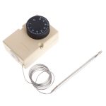 AC220V 0-40 interrupteur de température Thermostat capillaire contrôleur w boîte étanche