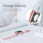 Housse de montre pour Apple Watch series 5 4 3 2 1 étui 42mm 38m 40mm 44mm mince protecteur de boîtier en TPU pour iWatch 4 44mm