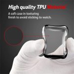 Housse de montre pour Apple Watch series 5 4 3 2 1 étui 42mm 38m 40mm 44mm mince protecteur de boîtier en TPU pour iWatch 4 44mm