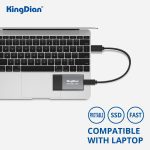 KingDian External SSD 1tb 500gb Hard Drive Portable SSD 120gb 250gb SSD USB 3.0 Type C External Solid State Drives For Laptop