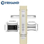 TT lock app smart cylinder door lock keyless replacement lock euro profile cylinder