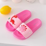 2020 nouveau mignon enfants pantoufles dinosaure enfants bébé maison pantoufles imperméable respirant antidérapant garçons filles maison chaussures
