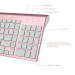 SeenDa optique sans fil clavier et souris peigne silencieux clic Mutimedia 2.4G USB clavier souris ensemble pour ordinateur portable fournitures de bureau