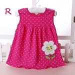 Robes a-ligne sans manches vêtements de sport Mini princesse robe mignonne coton bébé 0-24 mois fille robe