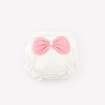 Shorts bouffants pour bébés filles | Culottes 100% coton pour enfants, sous-vêtements pour bébés garçons tout-petit, culottes à nœud papillon, couleur unie