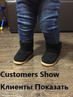 Mode enfants bottes d'hiver bébé garçons filles en cuir neige Martin botte enfants Super chaud botte avec des chaussures en peluche enfants bottes de neige