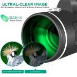 40X60 Portable haute puissance HD télescope monoculaire Vision nocturne Zoom optique HD lentille
