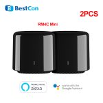 1/2/3/4/5 pièces Broadlink RM4C Mini BestCon maison intelligente universelle WiFi/IR télécommande sans fil fonctionne avec Alexa Google Home