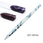 3D oeil de chat ongle bâton magnétique 12 en 1 aimant conseil stylo pour chat oeil Gel vernis à ongles acrylique charme ligne bande bricolage outil CH948-1
