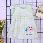 Robes a-ligne sans manches vêtements de sport Mini princesse robe mignonne coton bébé 0-24 mois fille robe