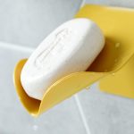 Porte-savon mural suspendu | Porte-savon mural, salle de bain, douche vaisselle de douche, assiettes de douche, stockage de savon, Drain en plastique, plateau à savon, vente en gros