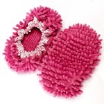 1PC unique Chenille vadrouille essuyer pantoufles chaussures paresseux chaussure vadrouille casquettes ensemble pratique poussière vadrouille pantoufle maison nettoyant chaussures couverture Y20