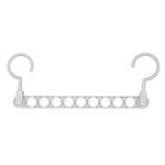Cintres multifonctions antidérapants | Cintre pivotant pliant, cintres pour vêtements, crochet étagère de rangement, supports de séchage multi-ports, outil de rangement de placard