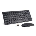 2.4G sans fil Bluetooth clavier avec souris pour tablette ordinateur portable iPad téléphone intelligent Support IOS Android téléphone russe espagnol