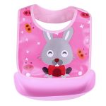 Bavoirs imperméables en Silicone pour bébé | Serviette Saliva pour bébé, tabliers de dessin animé pour bébé, chiffons détachables Bandana 1226