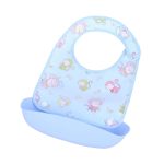 Bavoirs imperméables en Silicone pour bébé | Serviette Saliva pour bébé, tabliers de dessin animé pour bébé, chiffons détachables Bandana 1226