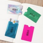 10PC Anti Rfid couleurs bloquant lecteur porte-carte Id porte-cartes de banque Protection métal carte de crédit porte-notes Aluminium organisateur