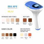 Mlay IPL Hair removal Epilator a Laser Permanent Hair Removal Machine Face Body 3IN1 Electric depilador a laser 500000 Flashes