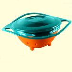 Imebaby360 ° rotation balance | anti-déversement enfants bol en forme de plat enfants vaisselle de qualité alimentaire PP matériel pour bébé