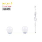 USB LED 5V lampe de maquillage applique murale beauté 2 6 10 14 Kit d'ampoules pour coiffeuse Stepless Dimmable Hollywood vanité miroir lumière