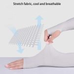 2 pièces bras manches UV Protection main couverture refroidissement plus chaud course pêche cyclisme Ski mangas para brazo