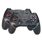 2020 pour consoles Nintendo Switch Pro Manette de jeux vidéo Manette de jeu pour N-Switch Pro NS-Switch Pro NS Pro Manette de jeu Manette de jeu sans fil Bluetooth Manette de jeu Manette de jeu avec poignée à 6 axes