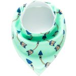 Bibelots Triangle en coton pour bébé | Écharpe en coton pour enfants, Baberos, bavoir Dribble, bavoir absorbant, pour nouveau-né