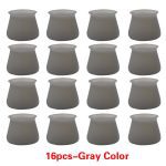 4/8/16 pièces Table chaise jambes Silicone casquettes meubles pieds protecteur couvre antidérapant Table jambe casquettes Protection des pieds