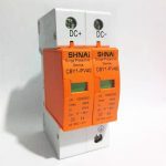 Dispositif de protection contre les surtensions SPD DC 500V 800V 1000V 2 P DC1000V 20KA ~ 40KA parafoudre basse tension maison din rail 2 pôles protecteur