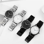 Femmes montre-bracelet dames de luxe haut de gamme montre à Quartz en acier inoxydable cadran lumineux mode nouveau loisirs Simple décontracté montre 2020J