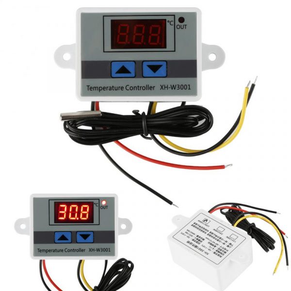 Micro-ordinateur contrôleur de température intelligent | Contrôleur de température intelligent, température, micro-ordinateur contrôle de la température, interrupteur de commande, sonde 220V 10A famille