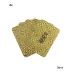 1/4/5/10 pièces en aluminium feuille RFID boîtier anti-degauss porte-carte Protection jeu de cartes bancaires sac de Protection NFC antivol porte-carte