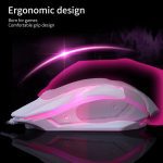 Ergonomique filaire souris de jeu bouton LED 2000 DPI USB ordinateur souris Gamer souris S1 silencieux Mause avec rétro-éclairage pour ordinateur portable
