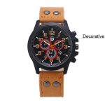 2019 Vintage classique montre hommes montres en acier inoxydable étanche Date bracelet en cuir Sport Quartz armée relogio masculino reloj