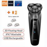 Xiaomi Electric Original face shaver Enchen BlackStone 3D Electric Shaver, Men Washable USB Rechargeable Shaving Beard Machine