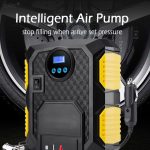 Digital Tire Inflator DC 12 Volt Car Portable Air Compressor Pump 150 PSI Car Air Compressor for Car Motorcycles Bicycles
