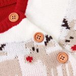 Pulls d'hiver pour bébés filles | Pull à manches longues, col rond décontracté, pull en tricot, pour tout-petits garçons de noël, rennes, tricoté pour enfants