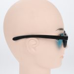 Nouveau rouge bleu 3D lunettes noir cadre pour dimensionnel anaglyphe TV film DVD jeu vidéo lunettes 3d lunettes pour projecteur Dlp JSX