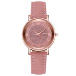 2020 ciel étoilé cadran montres pour femmes mode échelle romaine strass cuir dames Quartz montre femme montre-bracelet reloj mujer