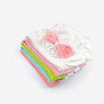 Shorts bouffants pour bébés filles | Culottes 100% coton pour enfants, sous-vêtements pour bébés garçons tout-petit, culottes à nœud papillon, couleur unie