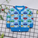2019 printemps automne garçon coton chandails pour bébé garçon vêtements chauds 0-2yrs enfants décontracté tricoté Cardigan chandails infantile t-shirt filles