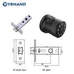 Smart Lock Fingerprint Biometric Door Lock Keyless Touchscreen Keypad Card Electronic Digital Door Lock with TT lock app